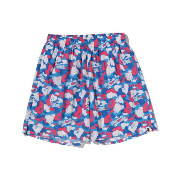 画像1: EMOTIONALLY UNAVAILABLE (EU APE ALOHA SHORTS) BLUE (1)
