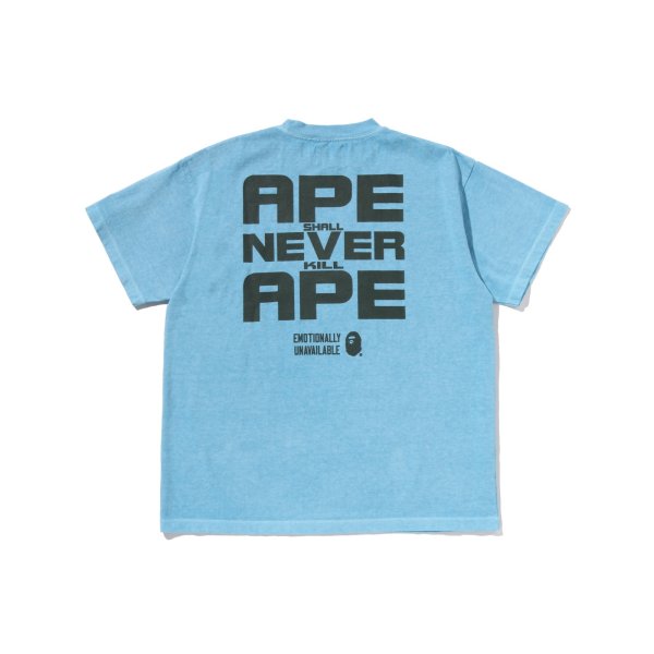画像2: EMOTIONALLY UNAVAILABLE (EU APE SS TEE) BLUE (2)
