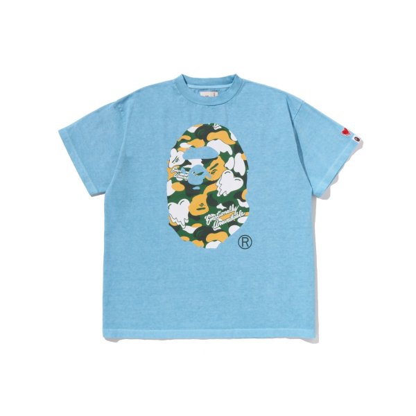 画像1: EMOTIONALLY UNAVAILABLE (EU APE SS TEE) BLUE (1)