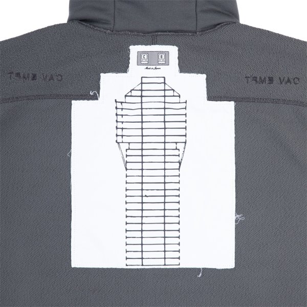 画像4: C.E (PE JERSEY ZIP HOODY) CHARCOAL (4)