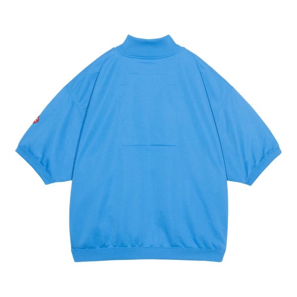 画像2: C.E (PE JERSEY SHORT SLEEVE HALF ZIP) BLUE (2)