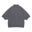 画像2: C.E (PE JERSEY SHORT SLEEVE HALF ZIP) CHARCOAL (2)