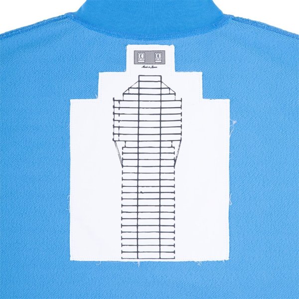 画像4: C.E (PE JERSEY SHORT SLEEVE HALF ZIP) BLUE (4)