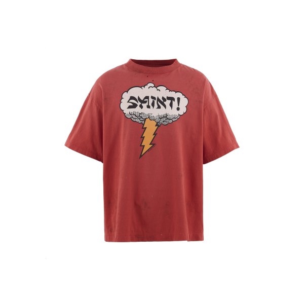 画像1: SAINT Mxxxxxx (SS T-SHIRT_SAINT!) RED (1)