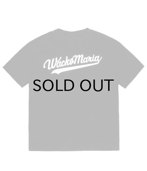 画像1: WACKO MARIA (WASHED HEAVY WEIGHT CREW NECK T-SHIRT TYPE-4) BLACK (1)