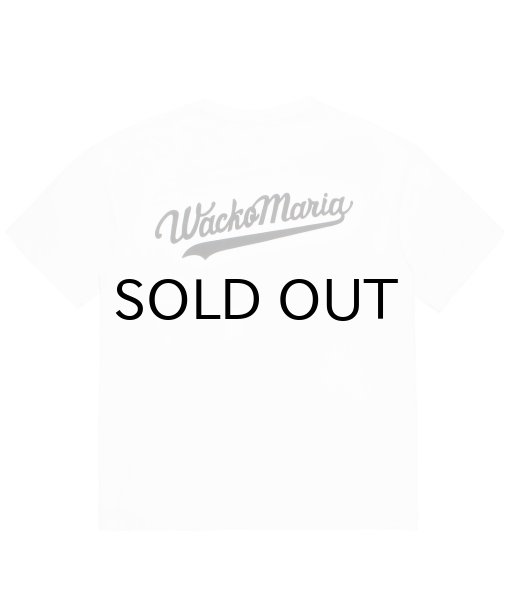 画像1: WACKO MARIA (WASHED HEAVY WEIGHT CREW NECK T-SHIRT TYPE-4) WHITE (1)