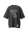 画像1: Maison MIHARA YASUHIRO (Don't Tag Me Printed T-shirt) BLACK (1)