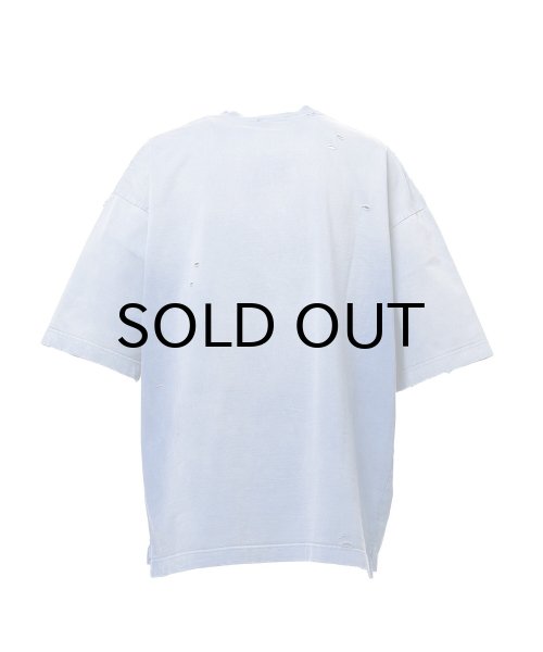 画像2: Maison MIHARA YASUHIRO (Sun Faded Like V-neck T-shirt) NAVY (2)