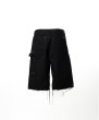 画像2: KAMIYA (BORO Duck Painter Bermuda Pants) BLACK (2)