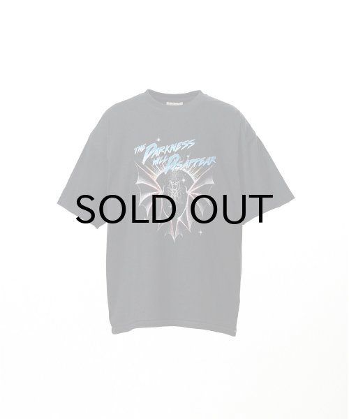 画像1: KAMIYA ("THE DARKNESS WILL DISAPPEAR" T-shirt) BLACK (1)
