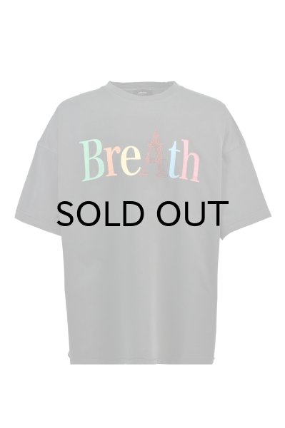 画像1: BREATH (RAINBOW LOGO TEE) BLACK (1)