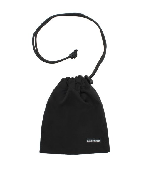画像1: WACKO MARIA (SHOULDER POUCH) BLACK (1)