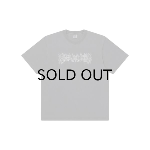 画像1: BLACK EYE PATCH (BLACK METAL LOGO TEE) WASHED BLACK (1)