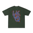 画像1: LQQK STUDIO (Q RINGS TEE) F.GREEN (1)
