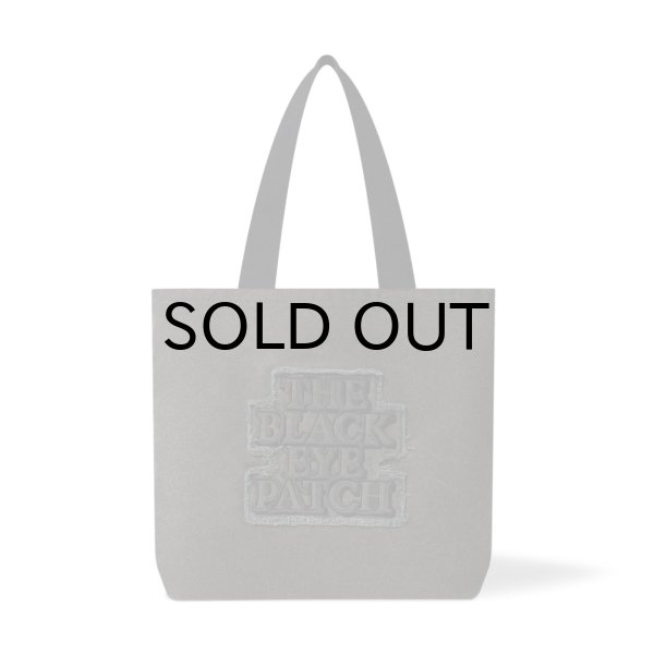 画像1: BLACK EYE PATCH (OG LABEL APPLIQUE LARGE TOTE) BLACK (1)