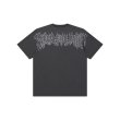 画像2: BLACK EYE PATCH (BLACK METAL LOGO TEE) WASHED BLACK (2)