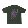 画像2: LQQK STUDIO (Q RINGS TEE) F.GREEN (2)