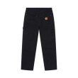画像2: BLACK EYE PATCH (DESTROYED DOUBLE KNEE PAINTER PANTS) BLACK (2)