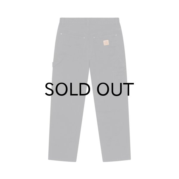画像2: BLACK EYE PATCH (DESTROYED DOUBLE KNEE PAINTER PANTS) BLACK (2)