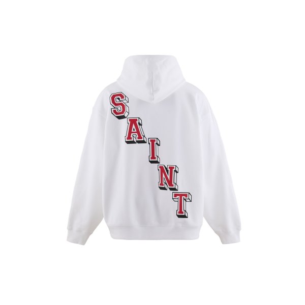 画像2: SAINT Mxxxxxx (MJ SM FLC HOODIE) WHITE (2)