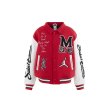 画像1: SAINT Mxxxxxx (MJ SM VARSITY JKT) RED-WHT (1)