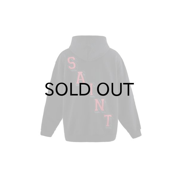 画像2: SAINT Mxxxxxx (MJ SM FLC HOODIE) BLACK (2)