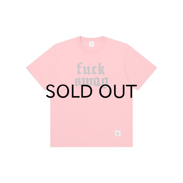 画像1: BLACK EYE PATCH (FUCK SWAG TEE) APRICOT (1)