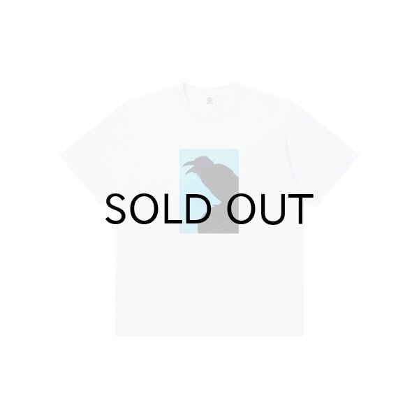 画像1: BLACK EYE PATCH (JIRO KONAMI CROW PHOTO TEE) WHITE (1)