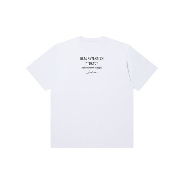 画像2: BLACK EYE PATCH (JIRO KONAMI CROW PHOTO TEE) WHITE (2)