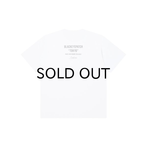 画像2: BLACK EYE PATCH (JIRO KONAMI CROW PHOTO TEE) WHITE (2)