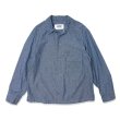 画像1: HOMBRE NINO (CORONA UTILITY EYELET SHIRT) CHAMBRAY (1)