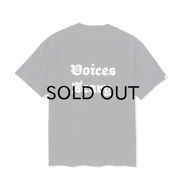画像1: HOMBRE NINO (S/S PRINT TEE VOICES SCARY) BLACK -30% OFF- (1)