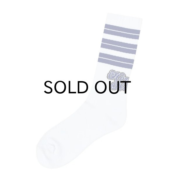 画像1: HOMBRE NINO (SKATE SOCKS) WHITE (1)