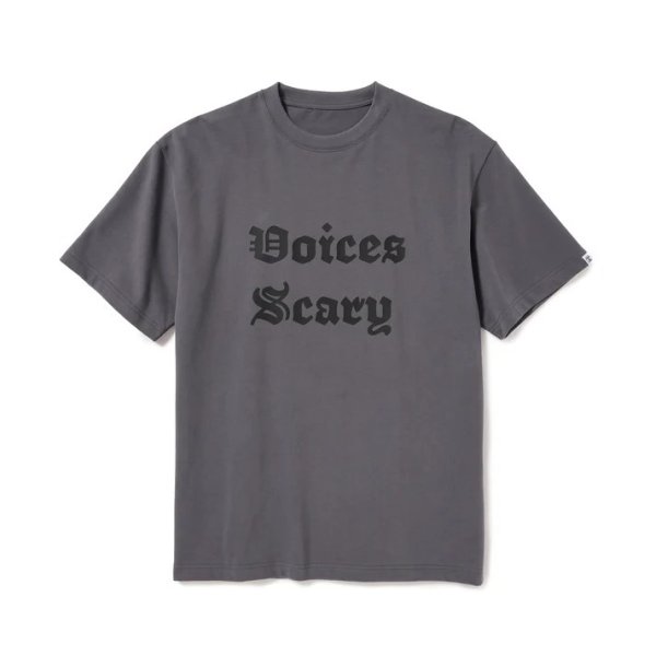画像1: HOMBRE NINO (S/S PRINT TEE VOICES SCARY) C.GRAY (1)