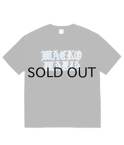 画像1: WACKO MARIA (WASHED HEAVY WEIGHT CREW NECK T-SHIRT TYPE-12) BLACK (1)