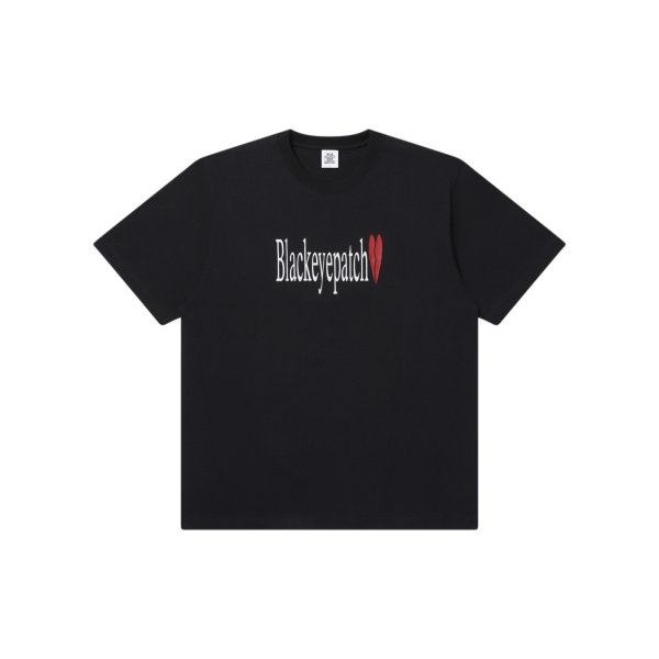画像1: BLACK EYE PATCH (SYBAU HEARTBREAK TEE) BLACK (1)
