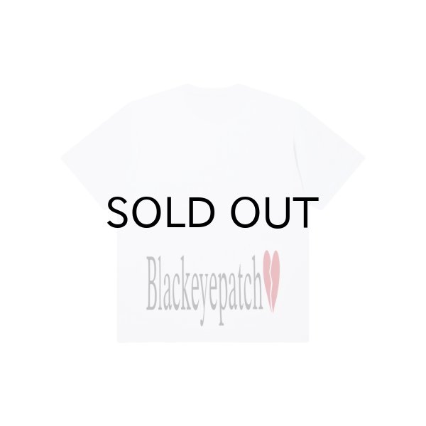 画像2: BLACK EYE PATCH (SYBAU HEARTBREAK TEE) WHITE (2)