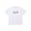 画像1: BLACK EYE PATCH (SYBAU HEARTBREAK TEE) WHITE (1)