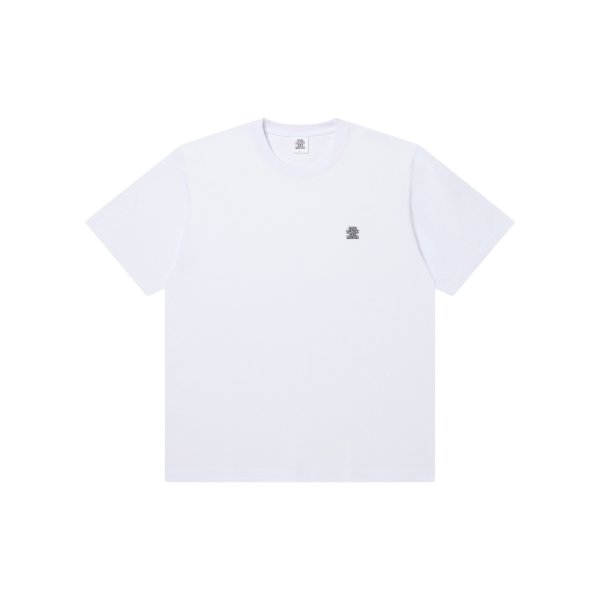 画像1: BLACK EYE PATCH (SMALL OG LABEL HEAVYWEIGHT TEE) WHITE (1)