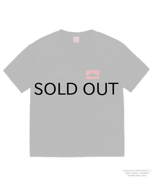 画像2: WACKO MARIA (DEATH ROW RECORDS / WASHED HEAVY WEIGHT CREW NECK T-SHIRT) BLACK (2)