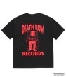 画像1: WACKO MARIA (DEATH ROW RECORDS / WASHED HEAVY WEIGHT CREW NECK T-SHIRT) BLACK (1)
