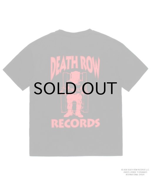 画像1: WACKO MARIA (DEATH ROW RECORDS / WASHED HEAVY WEIGHT CREW NECK T-SHIRT) BLACK (1)