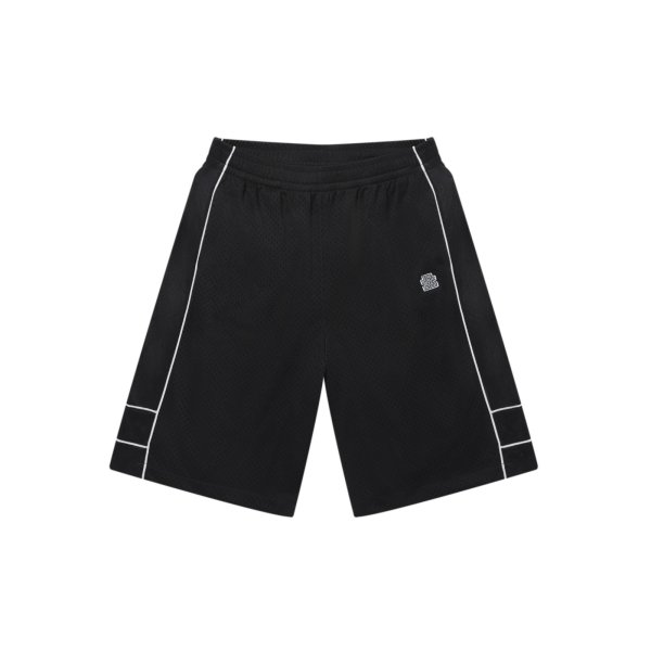 画像1: BLACK EYE PATCH (SMALL OG MESH JERSEY SHORTS) BLACK (1)