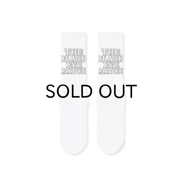 画像3: BLACK EYE PATCH (OG LABEL SOCKS) WHITE (3)