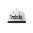 画像1: BLACK EYE PATCH (LONGLIVE BEP SNAPBACK CAP) WHITE (1)