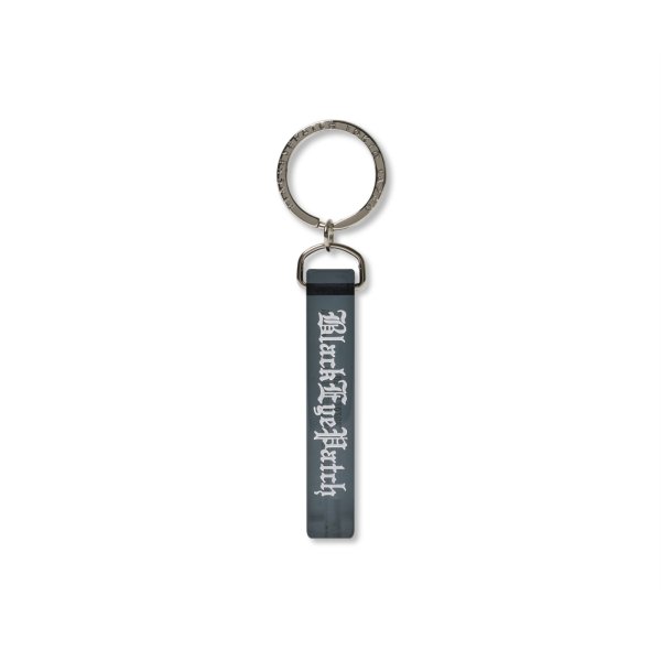 画像1: BLACK EYE PATCH (BLACKLETTER ACRYLIC HOTEL KEYCHAIN) BLACK (1)