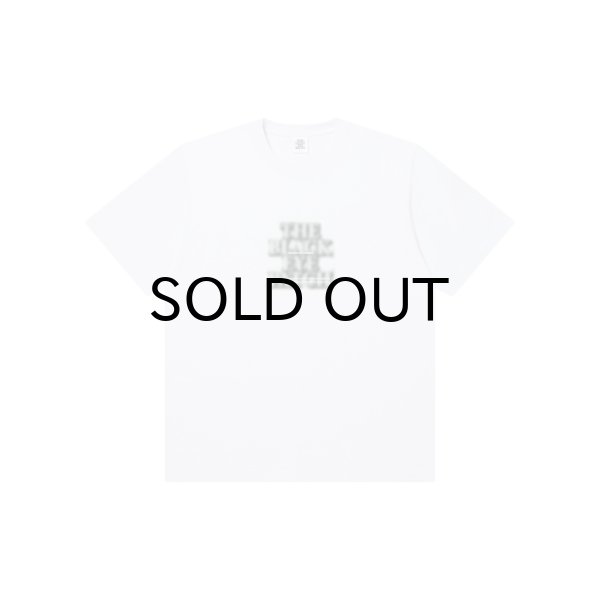 画像1: BLACK EYE PATCH (SENSITIVE CONTENT OG LABEL TEE) WHITE (1)