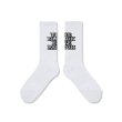 画像2: BLACK EYE PATCH (OG LABEL SOCKS) WHITE (2)