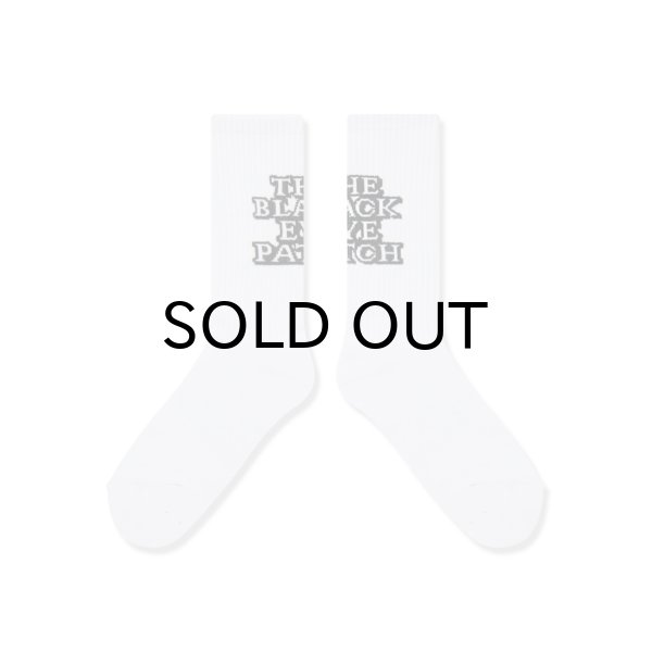 画像2: BLACK EYE PATCH (OG LABEL SOCKS) WHITE (2)