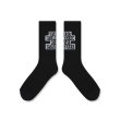 画像2: BLACK EYE PATCH (OG LABEL SOCKS) BLACK (2)